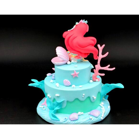 Disney Japan Exclusive Ariel Trinket Box Little Mermaid Flounder Sebastian 🐚💖 - Picture 3 of 8